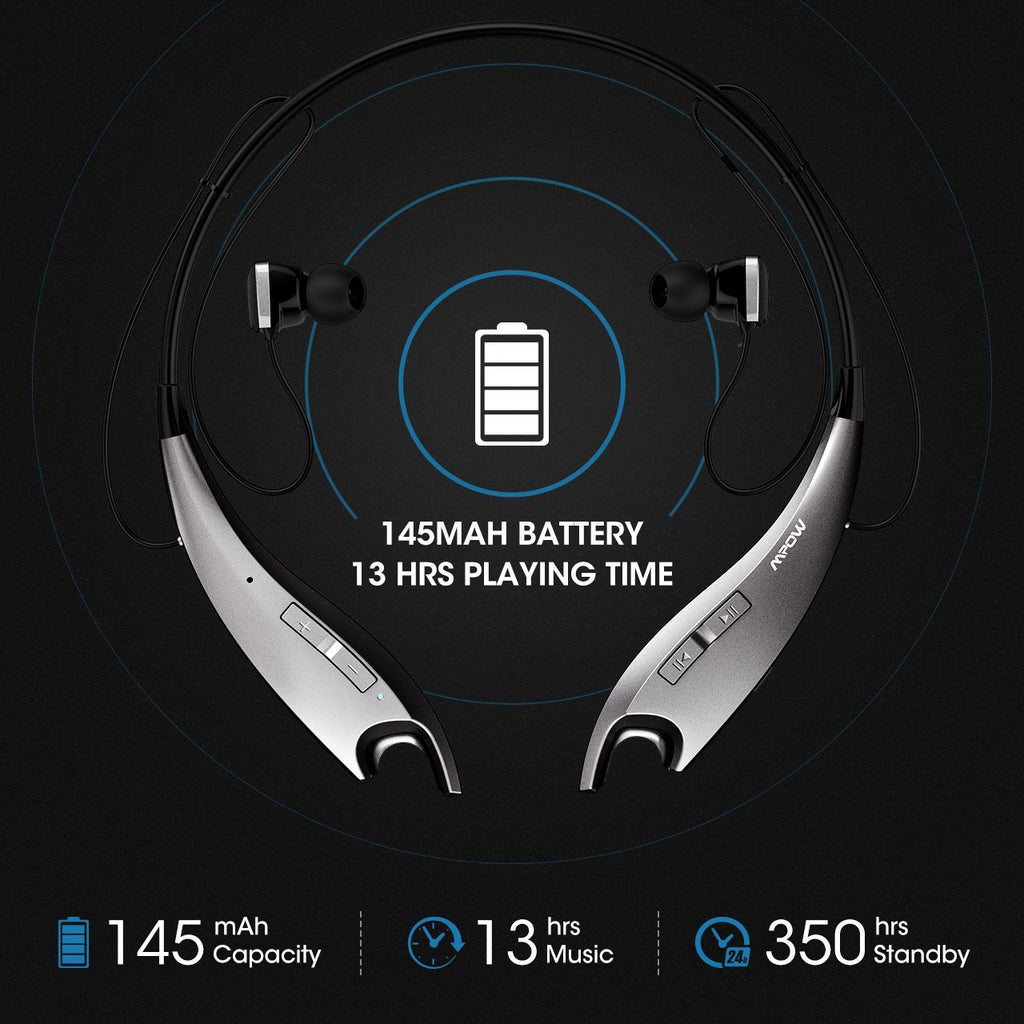 Bluetooth Headphones With 13 Hours Playtime - AVM