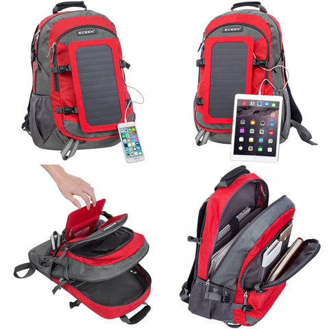 Image of Smart Hiking Backpack, provides solar power - AVM