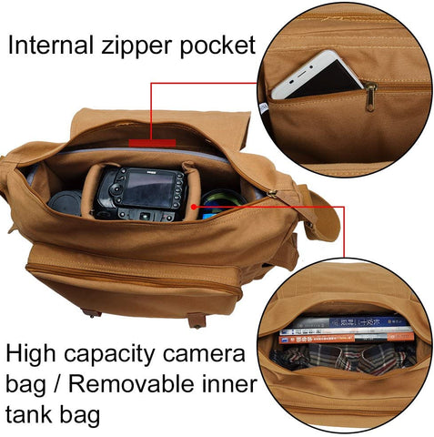 Image of Lightweight Vintage Waterproof Bag - AVM