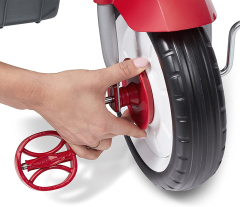 Image of 4-in-1 Stroll 'N Trike, Red Toddler Tricycle - AVM