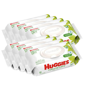 HUGGIES Natural Care Unscented Baby Wipes (8 Packs) - AVM