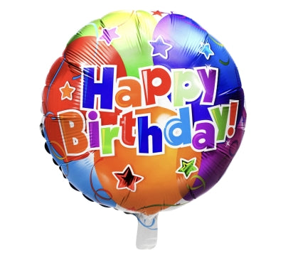 Image of Happy birthday ballon- 6 count - AVM