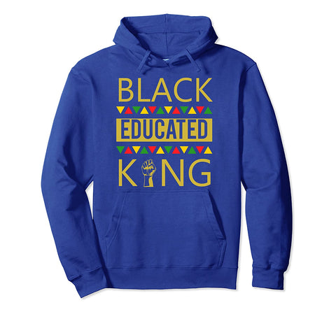 Image of "Black Educated King" Hoodie - AVM