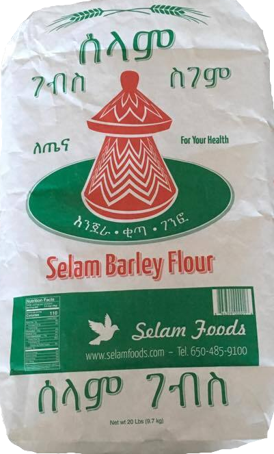 Selam Barley Flour,Great source of dietary fiber, potassium, calcium, and other important nutrients - AVM