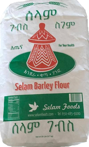Selam Barley Flour,Great source of dietary fiber, potassium, calcium, and other important nutrients - AVM