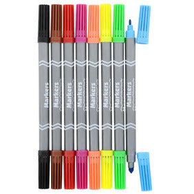 Jot Double-Sided Fineline/Broadline Washable Markers- 2 pack