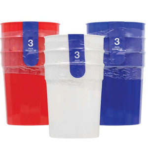 Plastic Tumblers, 3-ct. 2 Pack - AVM