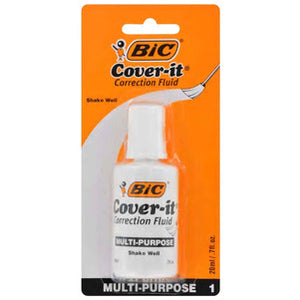 Bic Cover-It Correction Fluid D20