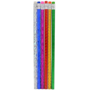Holographic #2 Wooden Pencils- D20 - AVM