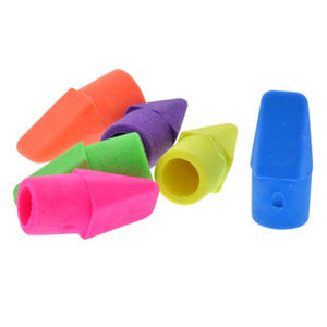 Bright Pencil-Topper Erasers