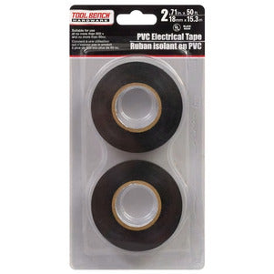 Tool Bench Black Electrical Tape, 4 Count - AVM