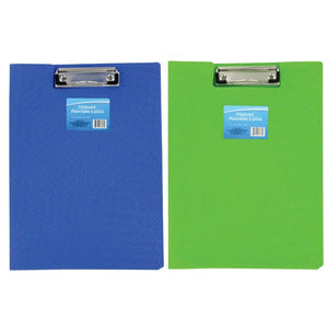 Image of Colorful Plastic Folder Clipboards- 2 count - AVM
