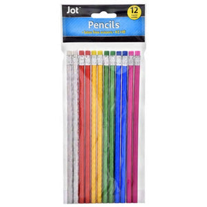 Holographic #2 Wooden Pencils- D20