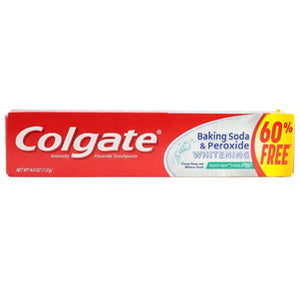 Colgate Whitening Frosty Mint Stripe Gel Toothpaste with Baking Soda and Peroxide D20 - AVM