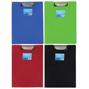Image of Colorful Plastic Folder Clipboards- 2 count - AVM
