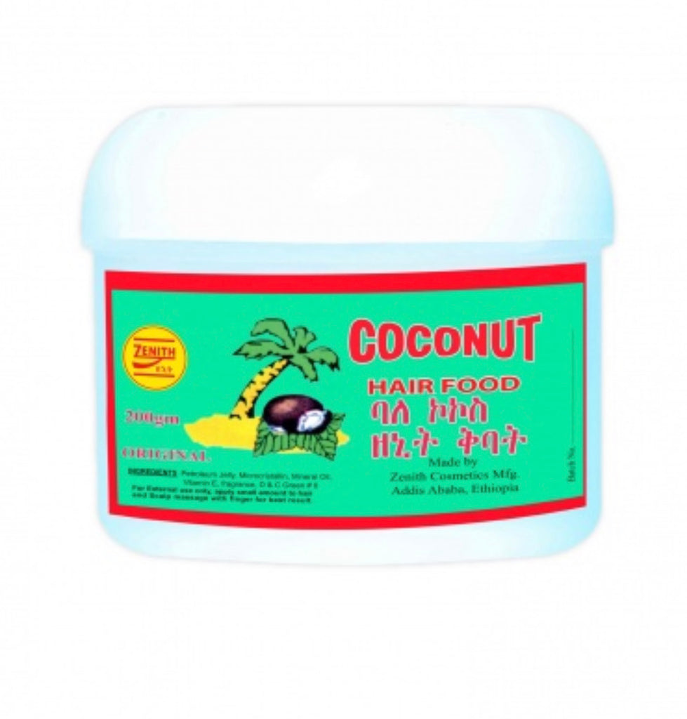 Zenith Coconut Hair Pomade, Great for Straight, Thick and Curly Hair - AVM