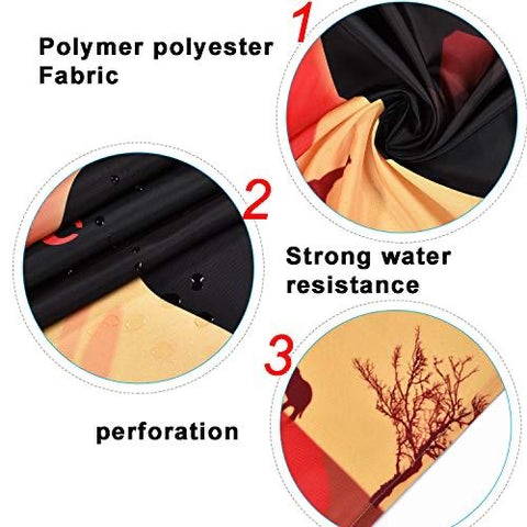 Image of 4 Piece Afro Girl Shower Curtain Sets - AVM