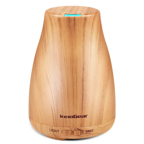 Image of Portable Aromatherapy Essential Oil Diffuser Cool Mist Humidifier with 7 Colors LED Lights A112 - AVM