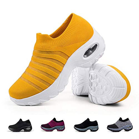 Image of Women's Walking Shoes Sock Sneakers - AVM