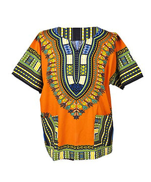 Traditional Afrikan Unisex Dashiki Shirt - AVM