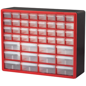 44-Drawer Hardware & Craft Plastic Cabinet - AVM