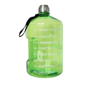 Motivational 1 Gallon Water Bottle