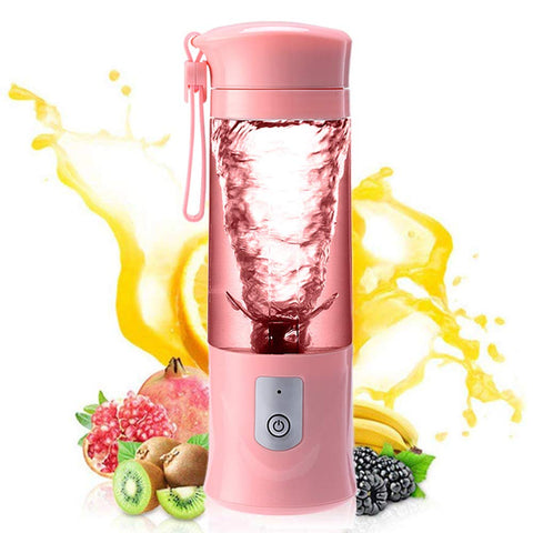 Image of USB Rechargeable Portable Mini Fruit Blender Juicer Cup - AVM