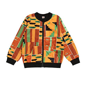 Baby's Dashiki Afrikan Print Jacket and Skirt - AVM