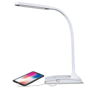 LED Desk Lamp with USB Port, 3-Way Touch Switch - AVM