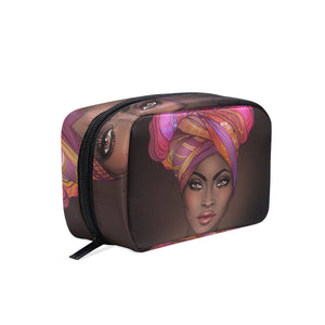 Afrikan Woman Toiletry Bag Organizer Accessories Case